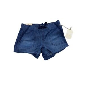 Altar'd State Dark Chambray‎ Drawstring Shorts - SIZE XS - NEW WITH TAGS